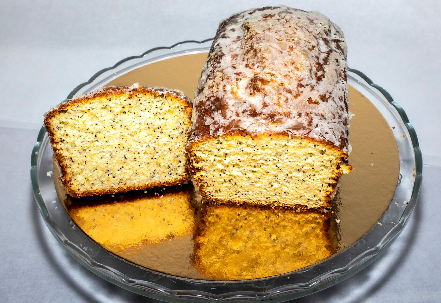 Cake de amapola y naranja